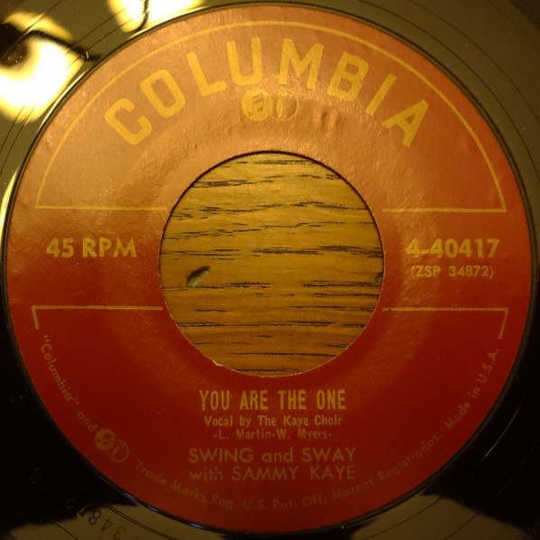 Cover zu Swing And Sway With Sammy Kaye - Melody Of Love | 1955 | Vinyl | Jazz | US Schallplatten Ankauf