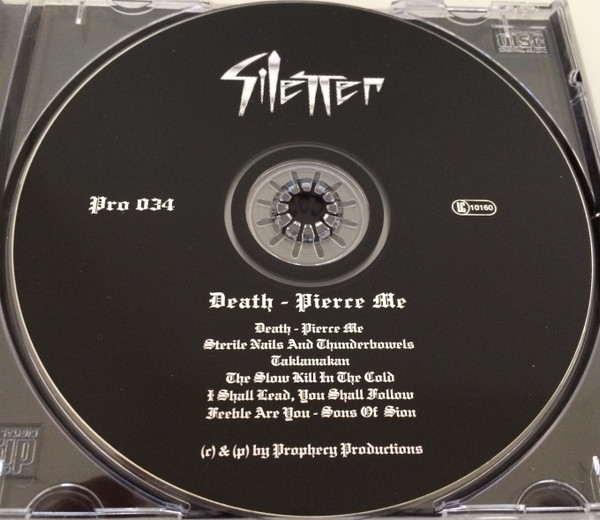 Cover zu Silencer (2) - Death - Pierce Me | 2001 | CD, Album | Rock | Germany