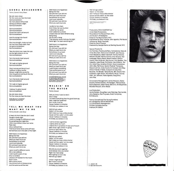 Cover zu Tommy Conwell And The Young Rumblers - Rumble | 1988 | Vinyl | Rock | Europe