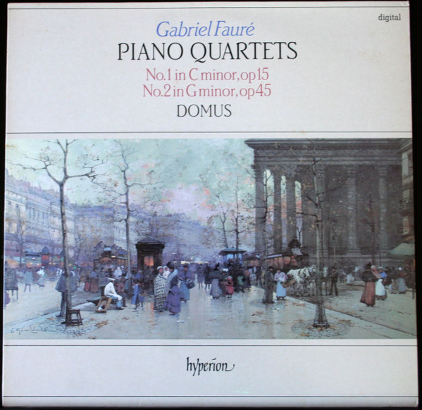 Bild Gabriel Fauré, Domus Quartett – Piano Quartets (No.1 In C Minor, Op 15 / No.2 In G Minor, Op 45) | 1986 | Vinyl | Classical | UK Schallplatten Ankauf
