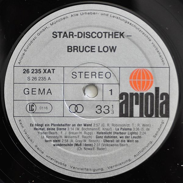 Cover zu Bruce Low - Star-Discothek | Vinyl | Jazz, Pop | Germany