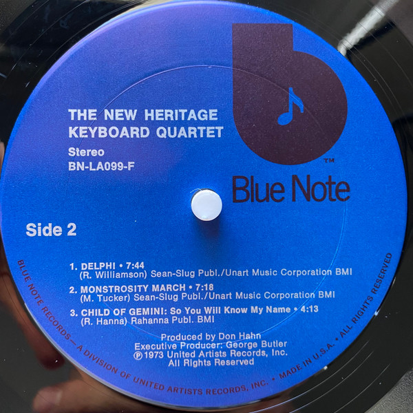 Cover zu The New Heritage Keyboard Quartet - The New Heritage Keyboard Quartet | 1973 | Vinyl | Jazz | US