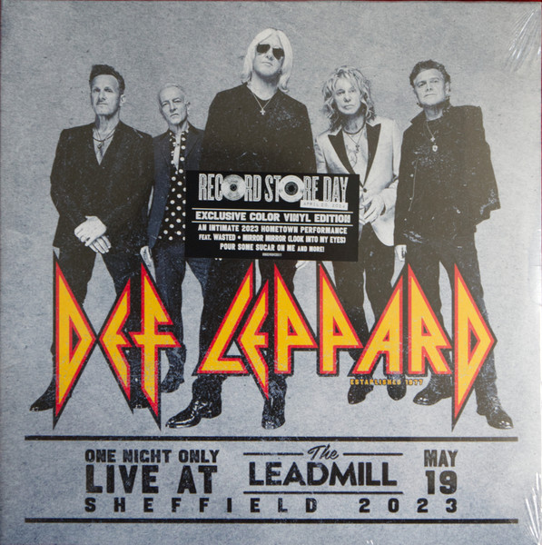 Cover zu Def Leppard - One Night Only: Live At The Leadmill 2023 | 2024 | Vinyl | Rock | Europe