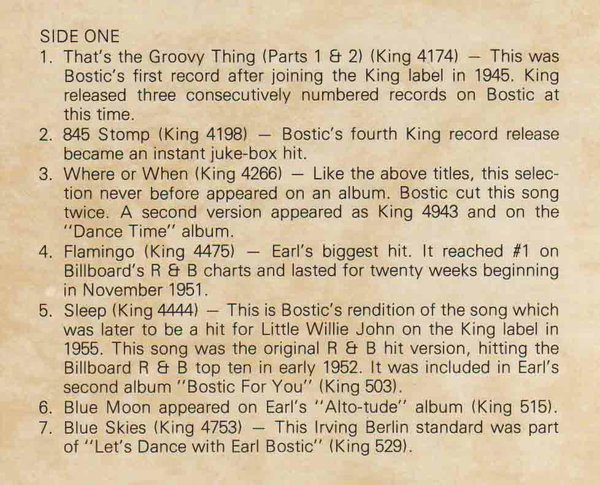 Cover zu Earl Bostic - 14 Hits | 1977 | Vinyl | Jazz, Blues | Germany Schallplatten Ankauf
