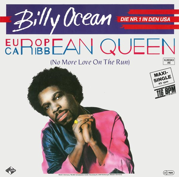 Cover zu Billy Ocean - European Queen (No More Love On The Run) | 1984 | Vinyl | Electronic | Germany