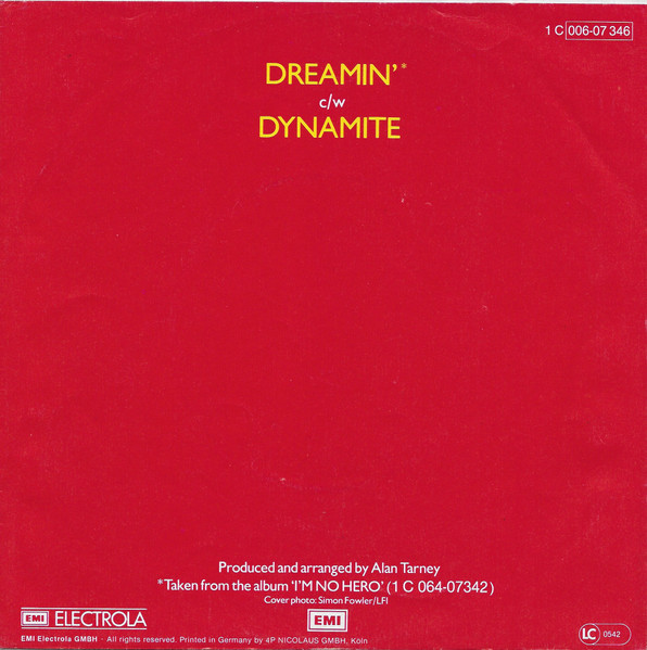 Cover zu Cliff Richard - Dreamin' | 1980 | Vinyl | Rock | Germany