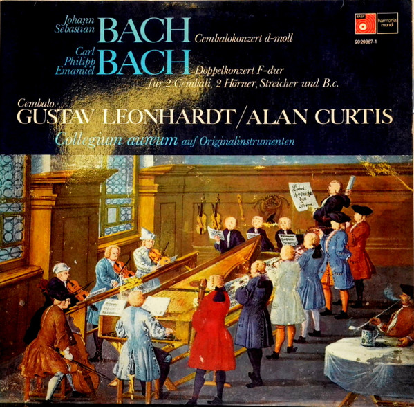 Bild Johann Sebastian Bach / Carl Philipp Emanuel Bach, Gustav Leonhardt, Alan Curtis (2), Collegium Aureum – Cembalokonzerte Von J. S. Bach Und C. Ph. E. Bach | Vinyl, LP | Classical | Germany Schallplatten Ankauf