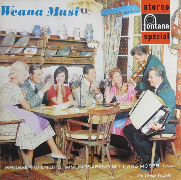 Bild Maria Andergast, Hans Moser, Anton Karas, Wiener Blas- Und Stimmungsorchester – Weana Musi (Grosser Wiener Stimmungsabend) | Vinyl | Pop, Brass & Military, Folk, World, & Country | Germany Schallplatten Ankauf