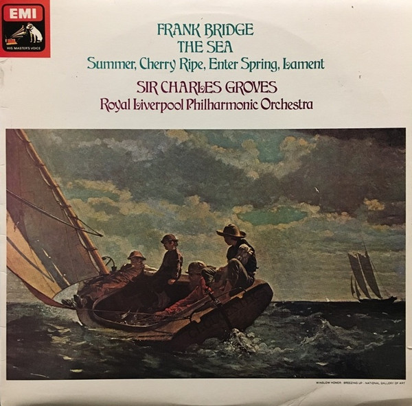 Bild Frank Bridge – Sir Charles Groves, Royal Liverpool Philharmonic Orchestra – The Sea / Summer / Cherry Ripe / Enter Spring / Lament | 1976 | Vinyl, LP, Stereo, Quadraphonic | Classical | UK Schallplatten Ankauf