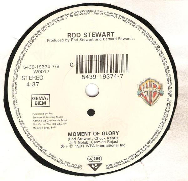 Cover zu Rod Stewart - Rhythm Of My Heart | 1991 | Vinyl | Rock | Europe Schallplatten Ankauf