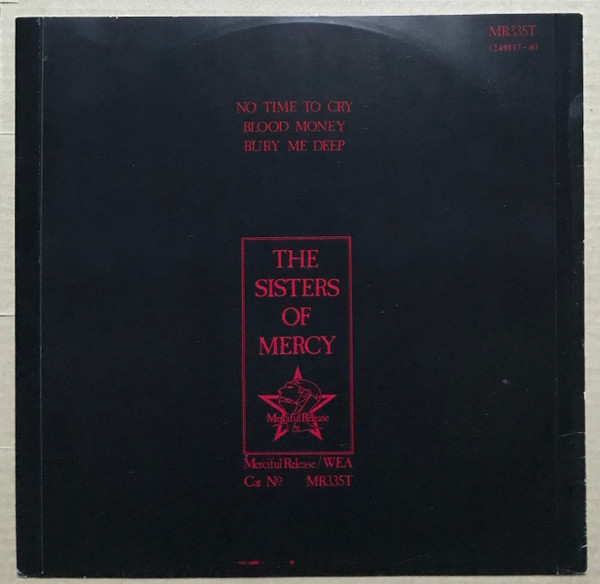 Cover zu The Sisters Of Mercy - No Time To Cry | 1985 | Vinyl, 12
