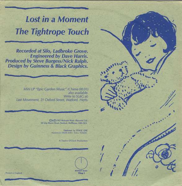 Cover zu Sad Lovers And Giants - Lost In A Moment | 1982 | Vinyl, 7