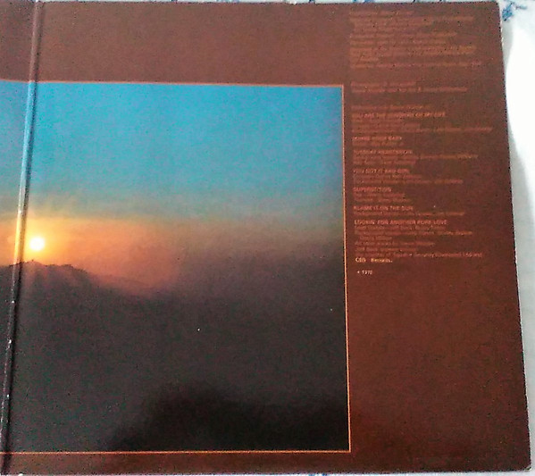 Cover zu Stevie Wonder - Talking Book | 1980 | Vinyl | Funk / Soul | Germany Schallplatten Ankauf