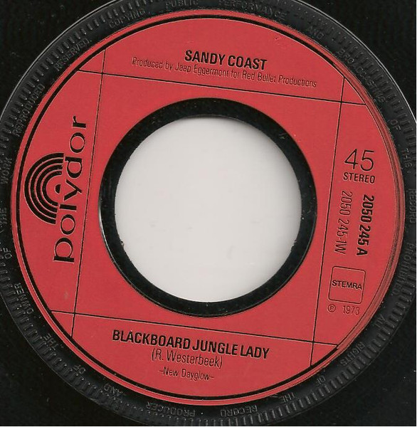 Cover zu Sandy Coast - Blackboard Jungle Lady / Don't Get Me Wrong | 1973 | Vinyl | Rock | Netherlands