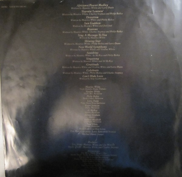 Cover zu Earth, Wind & Fire - Gratitude | Vinyl | Funk / Soul | Europe