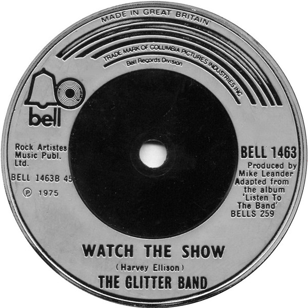 Cover zu The Glitter Band - Alone Again | 1975 | Vinyl | Rock | UK Schallplatten Ankauf