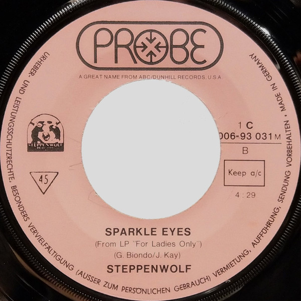 Cover zu Steppenwolf - For Ladies Only | 1972 | Vinyl | Rock | Germany Schallplatten Ankauf