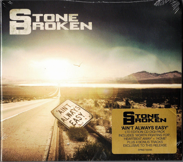 Cover zu Stone Broken - Ain't Always Easy | 2018 | CD, Album, Limited Edition | Rock | Europe