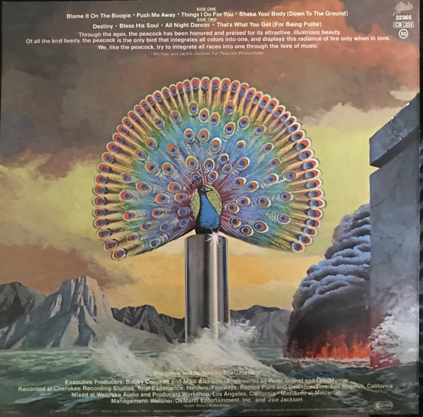 Cover zu The Jacksons - Destiny | 1987 | Vinyl | Funk / Soul, Pop | Europe