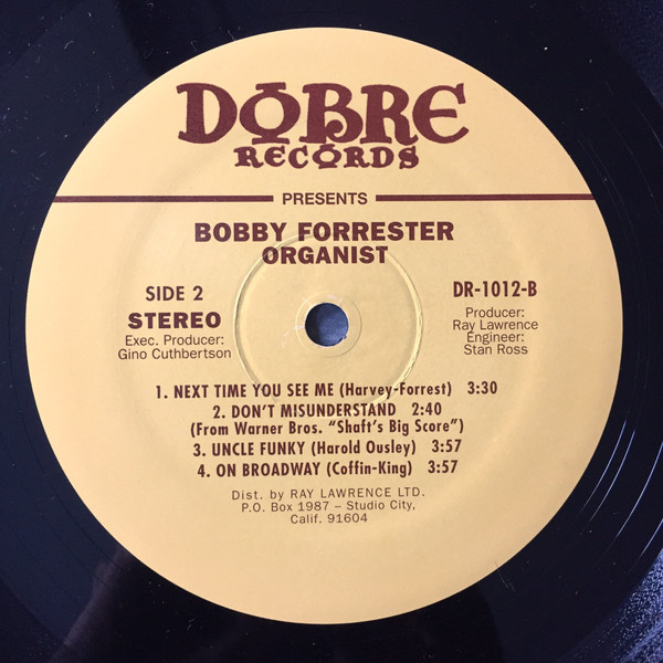 Cover zu Bobby Forrester - Organist | Vinyl | Jazz, Funk / Soul