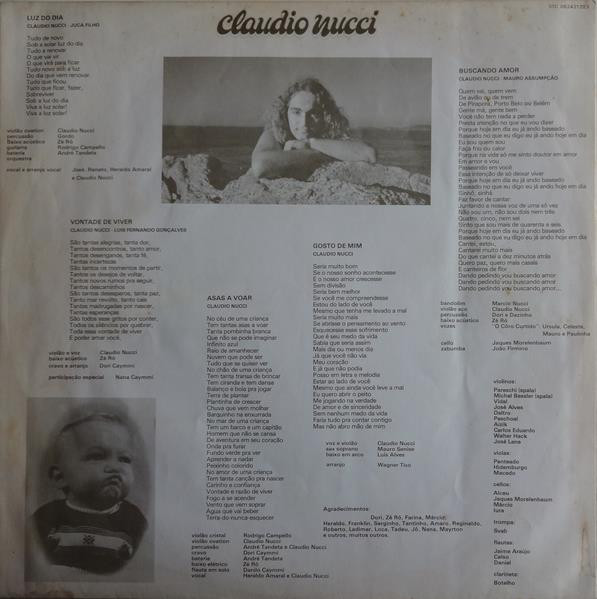 Cover zu Claudio Nucci - Claudio Nucci | 1981 | Vinyl | Latin | Brazil