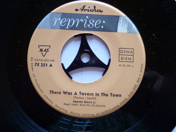 Cover zu Sammy Davis Jr. - There Was A Tavern In The Town / Bye, Bye Blackbird | Vinyl | Funk / Soul | Germany Schallplatten Ankauf
