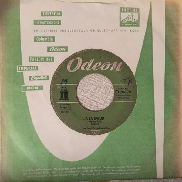 Cover zu Das Paul Kuhn Ensemble - Tequila | 1958 | Vinyl | Pop | Germany Schallplatten Ankauf