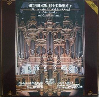 Cover zu Brigita Mieze - Orgeldenkmaler Der Romantik. Die Historische Walker-Orgel Im Mariendom Zu Riga/Lettland | Vinyl | Classical | Germany Schallplatten Ankauf