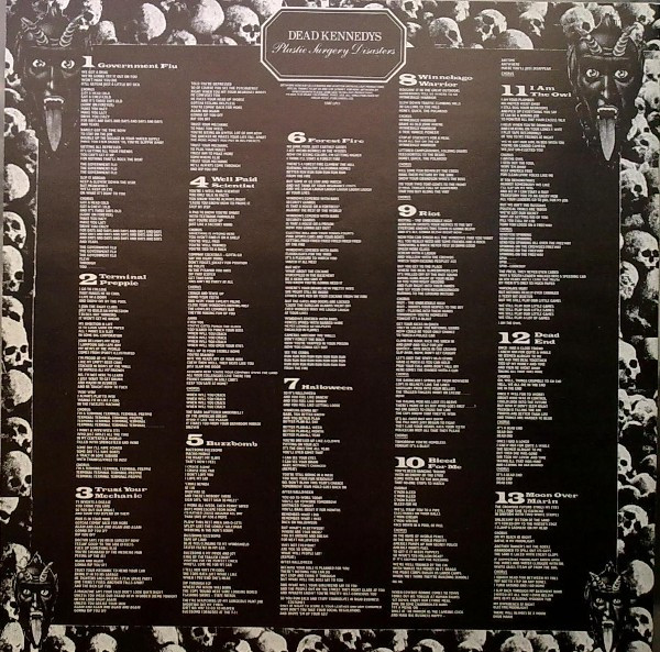 Cover zu Dead Kennedys - Plastic Surgery Disasters | 1982 | Vinyl | Rock | UK