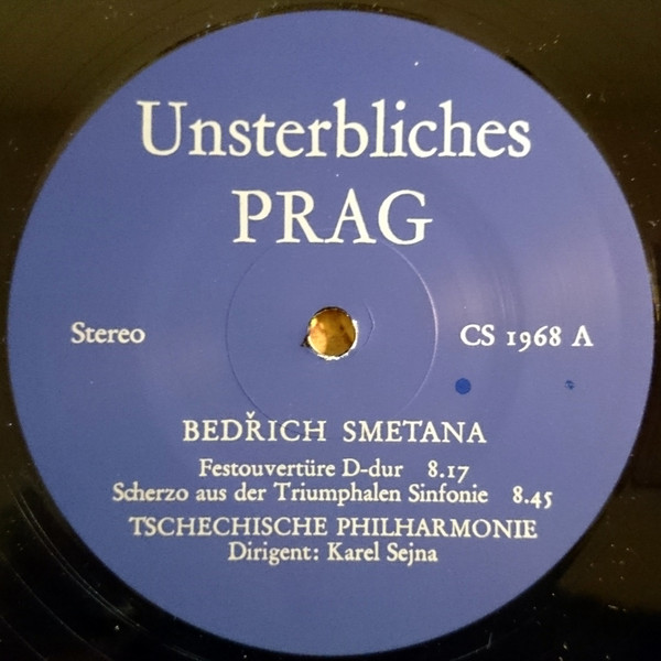 Cover zu Various - Unsterbliches Prag | Vinyl | Classical Schallplatten Ankauf