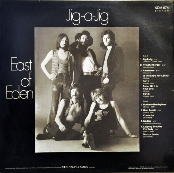 Cover zu East Of Eden (2) - Jig-A-Jig | 1971 | Vinyl | Rock | Germany Schallplatten Ankauf