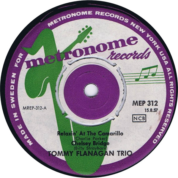 Cover zu Tommy Flanagan Trio - Tommy Flanagan Trio | 1957 | Vinyl | Jazz | Scandinavia Schallplatten Ankauf