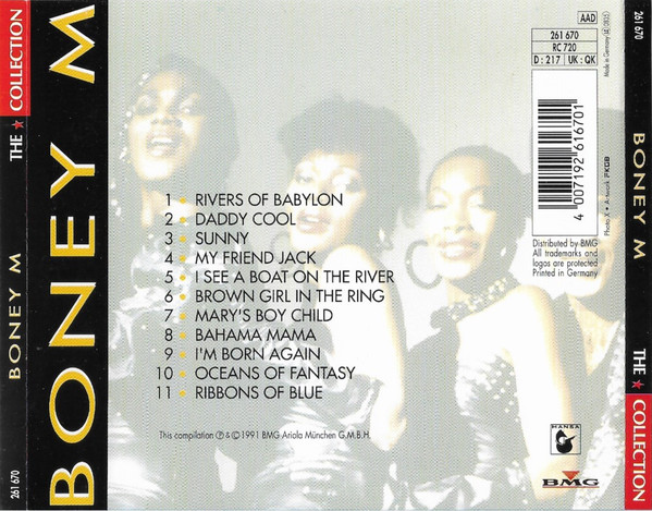 Cover zu Boney M. - The ★ Collection | 1991 | Vinyl | Electronic, Pop | Europe Schallplatten Ankauf