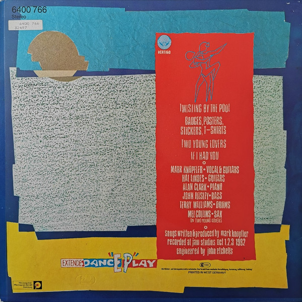 Cover zu Dire Straits - ExtendeDancEPlay | 1982 | Vinyl | Rock | Germany Schallplatten Ankauf