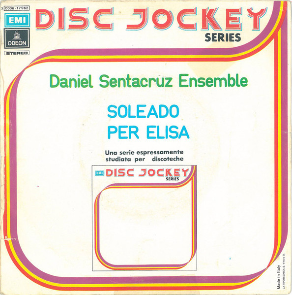 Cover zu Daniel Sentacruz Ensemble - Soleado | 1974 | Vinyl | Rock, Pop | Italy Schallplatten Ankauf