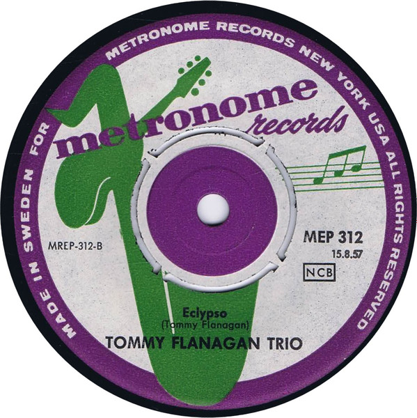 Cover zu Tommy Flanagan Trio - Tommy Flanagan Trio | 1957 | Vinyl | Jazz | Scandinavia