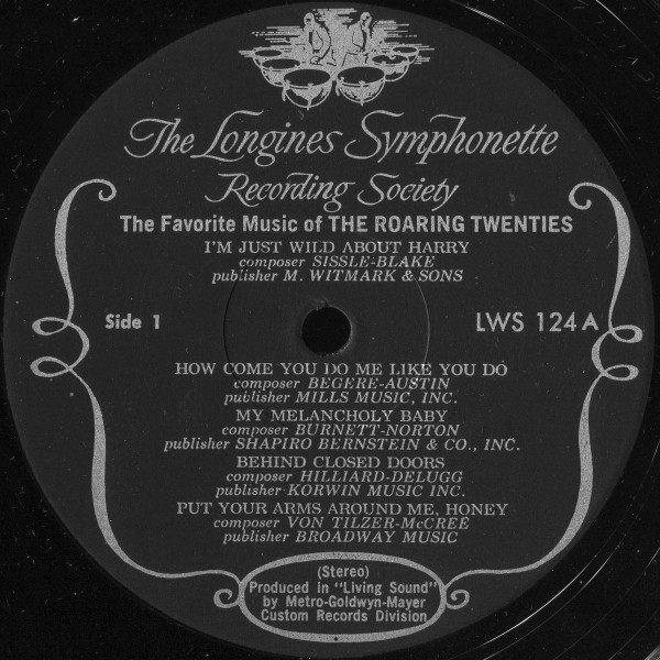 Cover zu Toni Carroll And Her Dixieland Playmates - The Favorite Music Of The Roaring Twenties | 1964 | Vinyl | Jazz | US