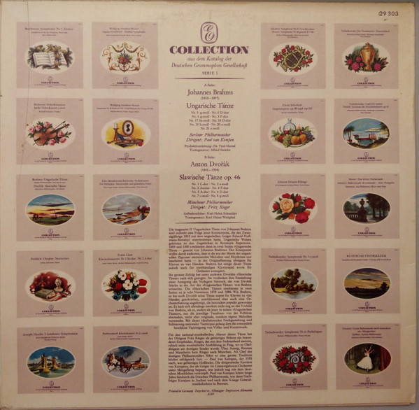 Cover zu Various - Ungarische Tänze / Slawische Tänze | 1964 | Vinyl | Classical | Switzerland Schallplatten Ankauf