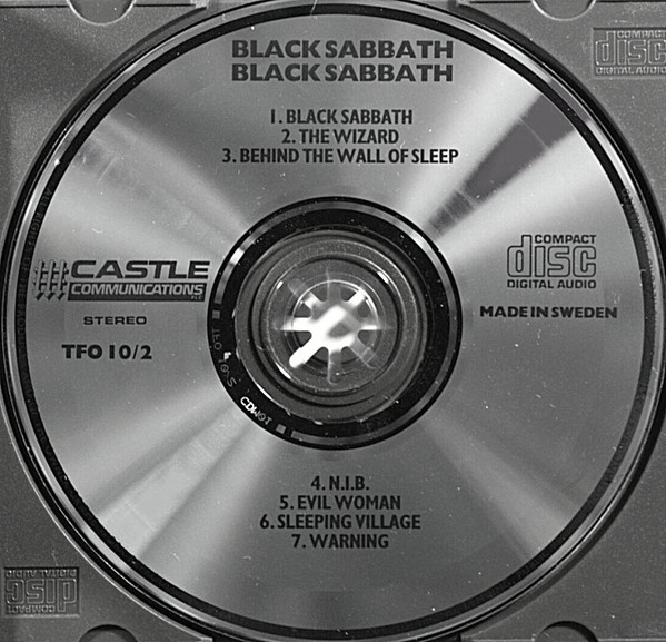Cover zu Black Sabbath - Sabbath Bloody Sabbath / Black Sabbath | 1988 | CD, Compilation | Rock | Sweden Schallplatten Ankauf