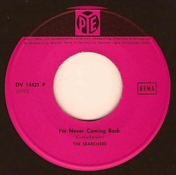 Cover zu The Searchers - When I Get Home | 1965 | Vinyl | Pop | Germany