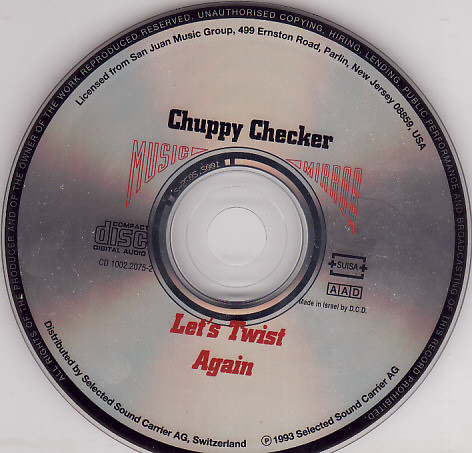 Cover zu Chubby Checker - Let's Twist Again | 1993 | Vinyl | Rock | Switzerland Schallplatten Ankauf