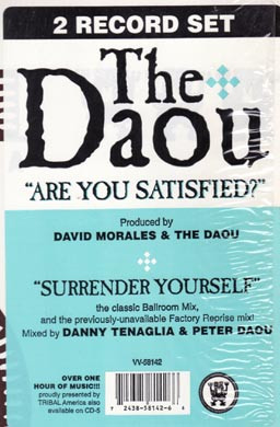 Cover zu The Daou - Are You Satisfied? / Surrender Yourself | 1994 | Vinyl | Electronic | US Schallplatten Ankauf