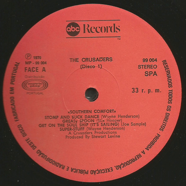 Cover zu The Crusaders - Southern Comfort | 1979 | Vinyl | Jazz, Funk / Soul | Portugal