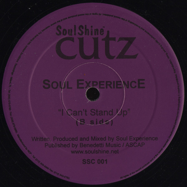 Cover zu Soul Experience - Soul Experience EP | 1999 | Vinyl | Electronic | US Schallplatten Ankauf