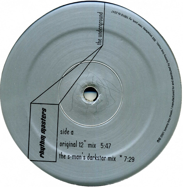 Cover zu Rhythm Masters - The Underground | 2001 | Vinyl | Electronic | US Schallplatten Ankauf