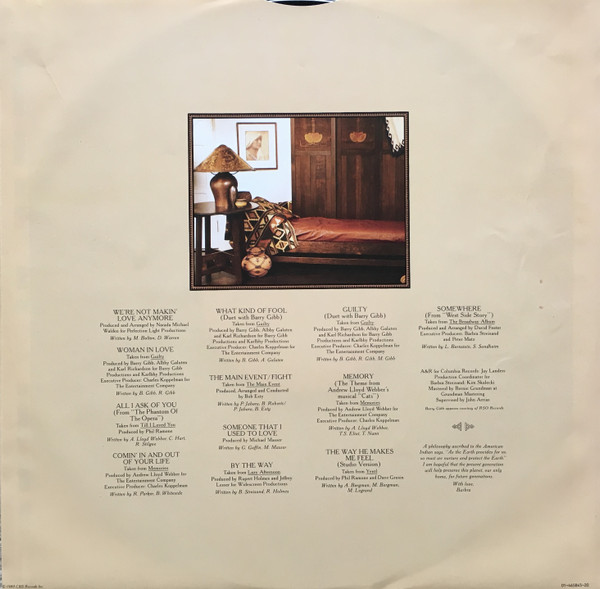 Cover zu Barbra Streisand - A Collection Greatest Hits...And More | 1989 | Vinyl, LP, Compilation | Pop | Europe