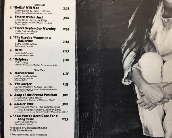 Cover zu Buffy Sainte-Marie - She Used To Wanna Be A Ballerina | 1971 | Vinyl | Folk, World, & Country | US