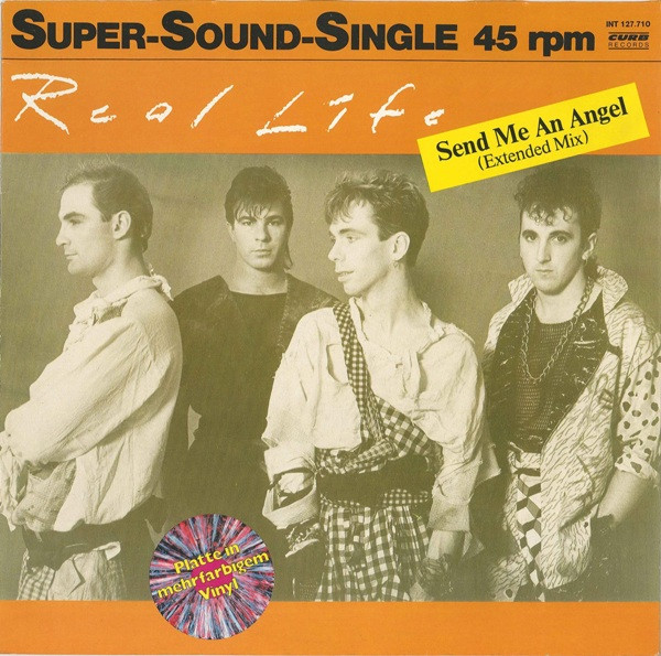 Cover zu Real Life - Send Me An Angel (Extended Mix) | 1984 | Vinyl | Electronic, Pop | Germany