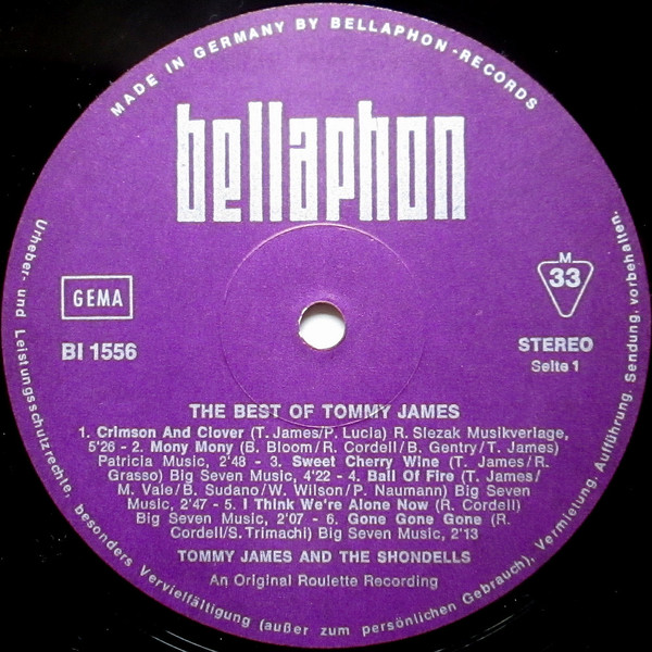 Cover zu Tommy James & The Shondells - Something Special! The Best Of Tommy James And The Shondells | 1973 | Vinyl | Rock, Pop | Germany Schallplatten Ankauf