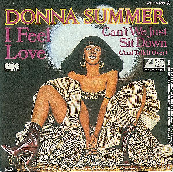 Cover zu Donna Summer - I Feel Love | 1977 | Vinyl | Electronic, Funk / Soul, Pop | Germany Schallplatten Ankauf